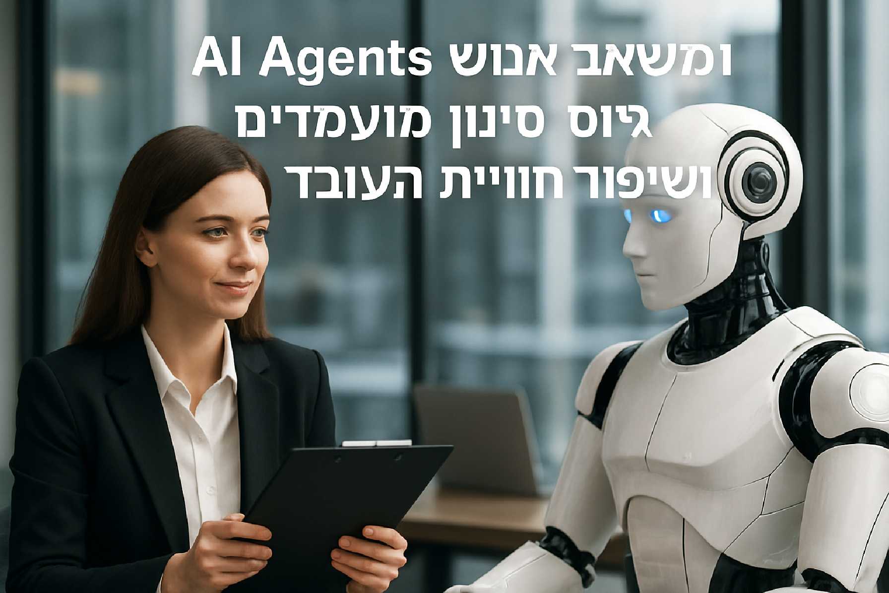 AI Agents ומשאבי אנוש: גיוס, סינון מועמדים ושיפור חוויית העובד