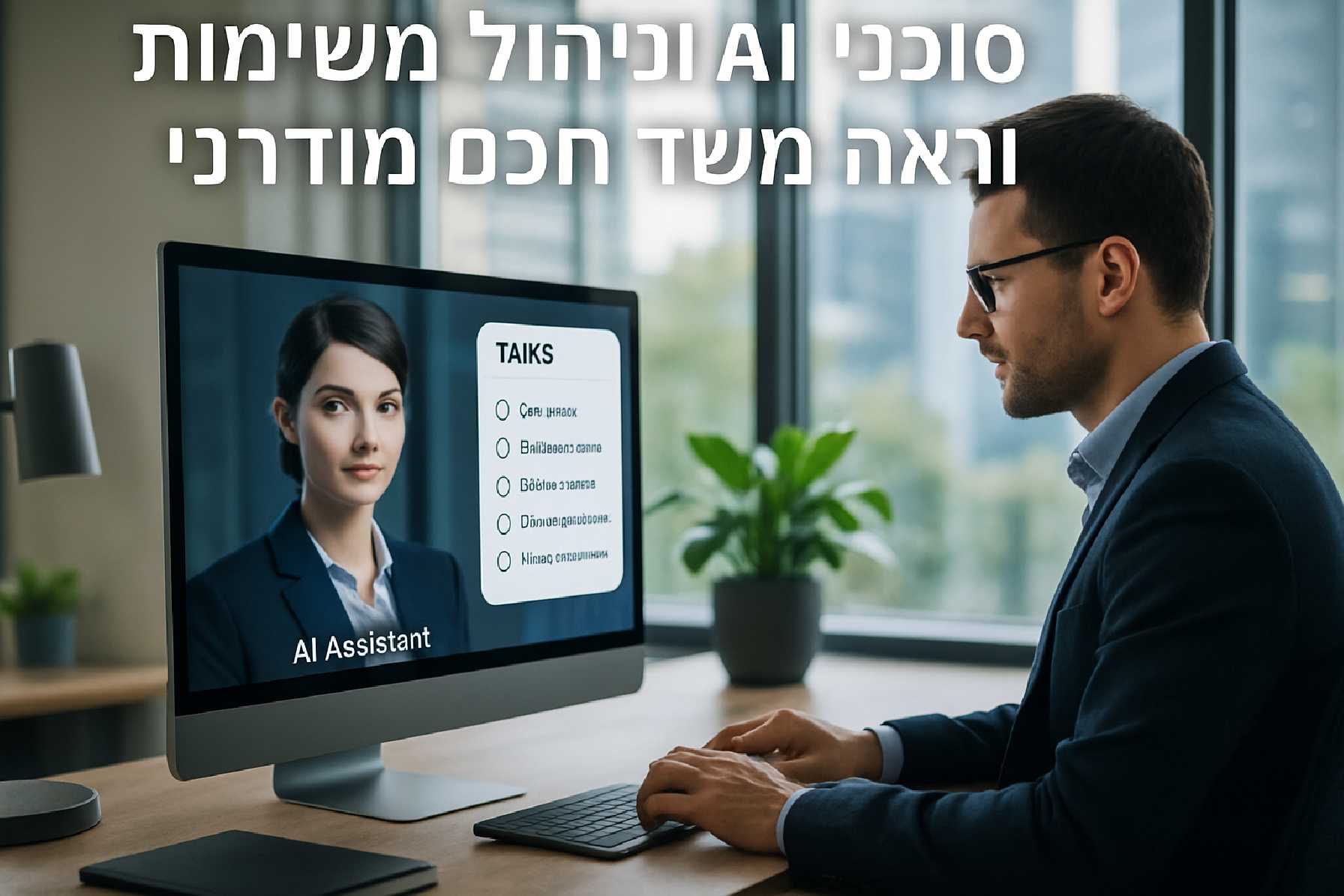 סוכני AI וניהול משימות: כך נראה משרד חכם מודרני
