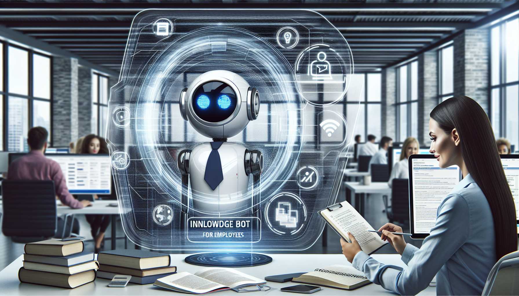 צ'אטבוט פנימי לעובדים (Knowledge bot): סוף לשאלות “איפה הנוהל הזה?”