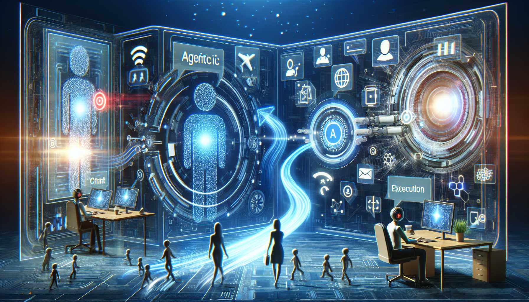 agentic ai: הטרנד שמחליף “צ׳אט” ב”ביצוע” — ומה זה אומר לעסקים