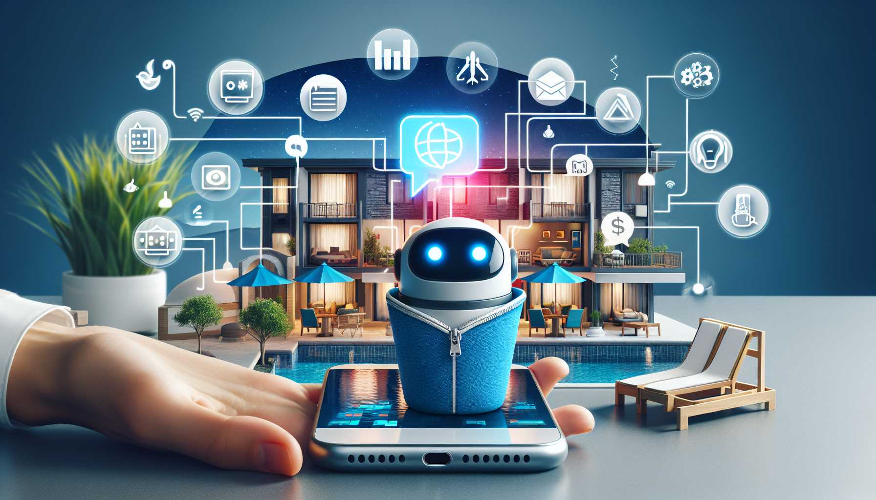 Chatbot para turismo y hoteles: cómo un pequeño bot mejora la experiencia del huésped.